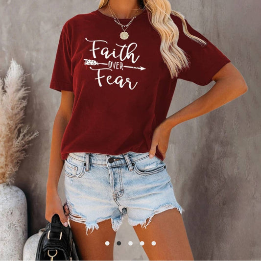 CF Graphic T-Shirt Faith over Fear