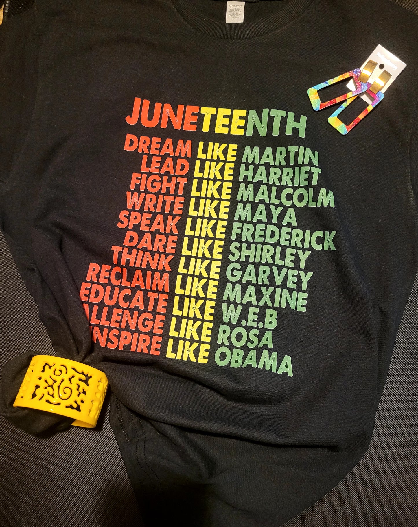 Junetenth Screen Print T-shirts