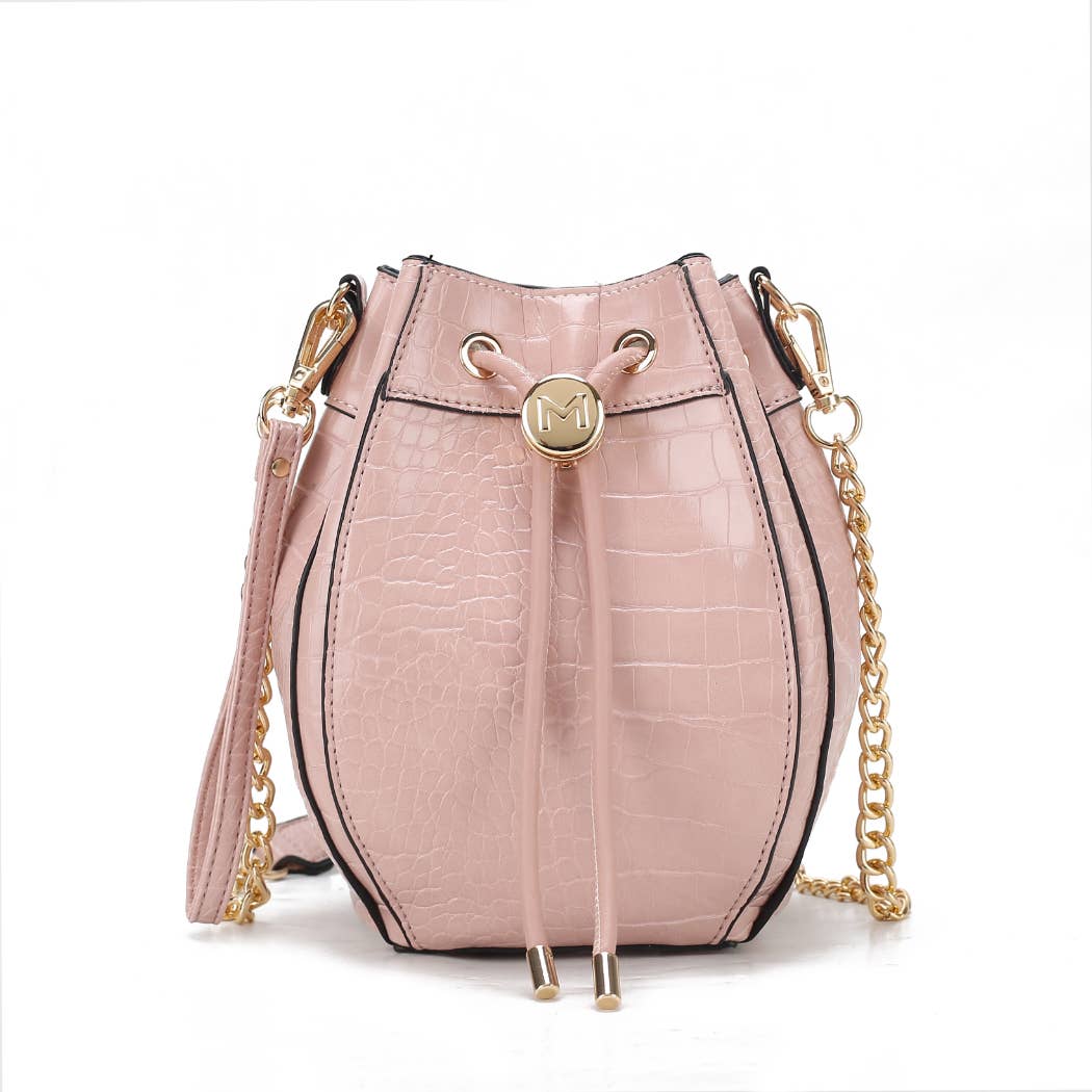 MKF Collection - MKF Cassidy Crocodile Embossed Vegan Leather Women Hobo Bag