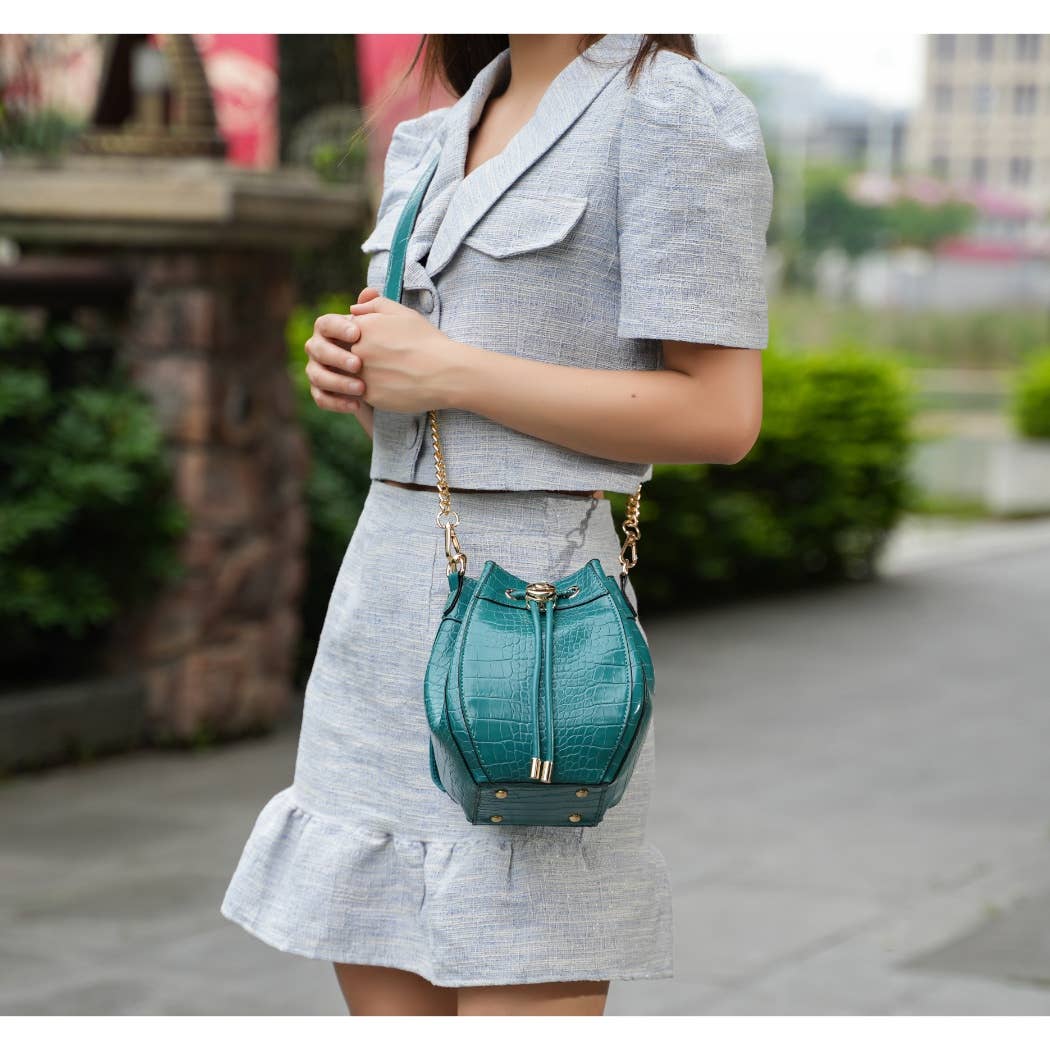 MKF Collection - MKF Cassidy Crocodile Embossed Vegan Leather Women Hobo Bag