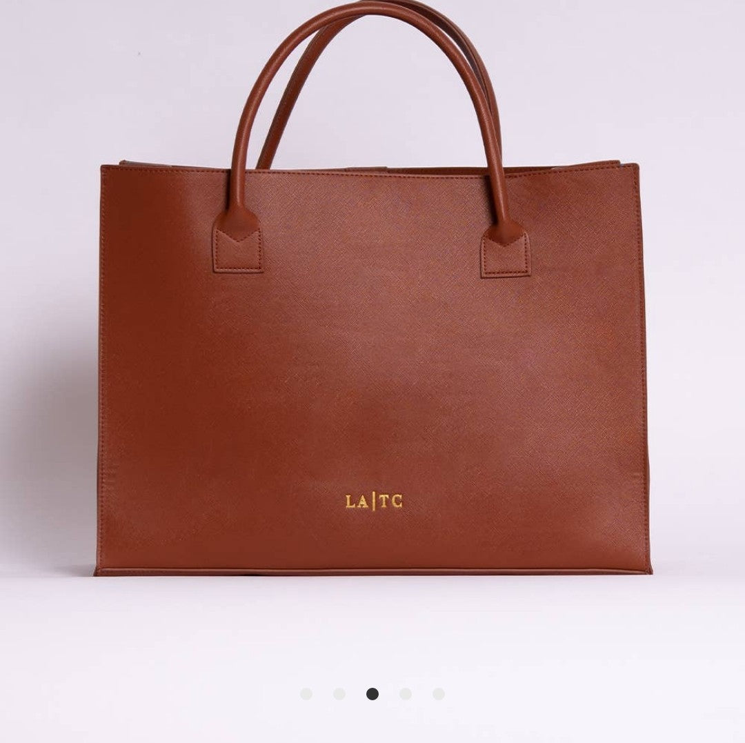 Modern Vegan Tote Chestnut