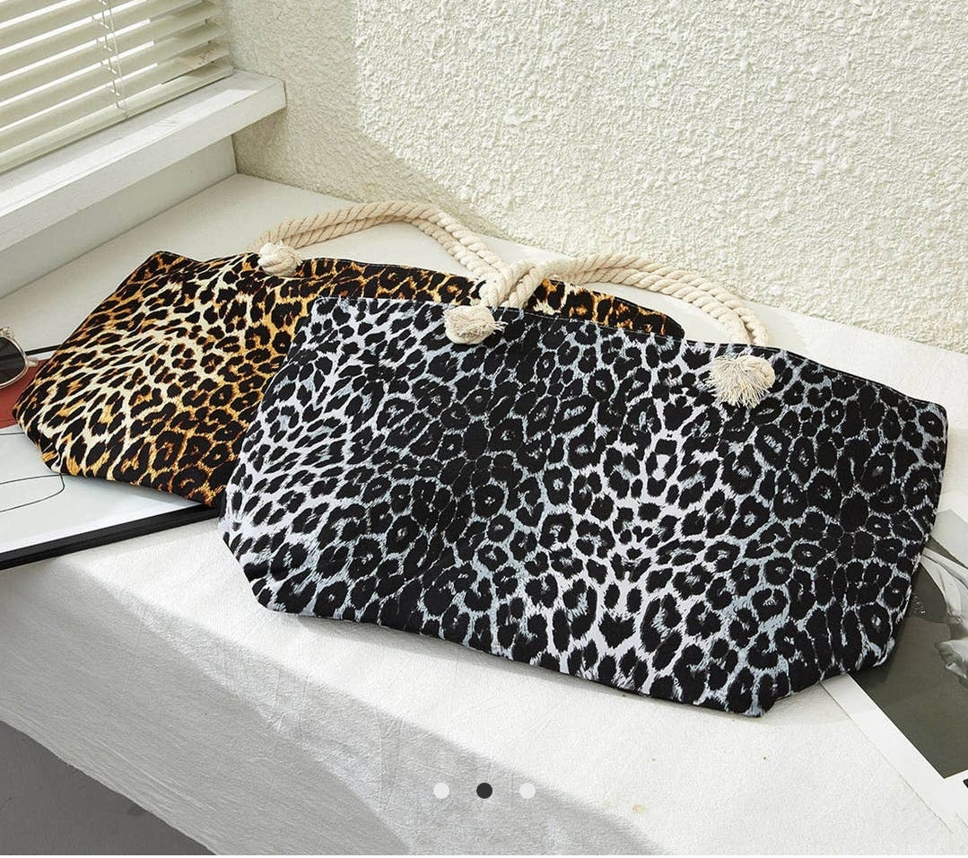 Leopard Tote