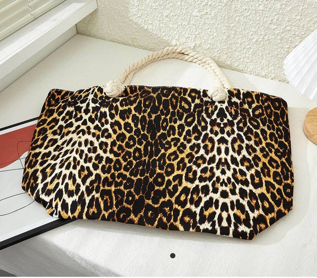 Leopard Tote