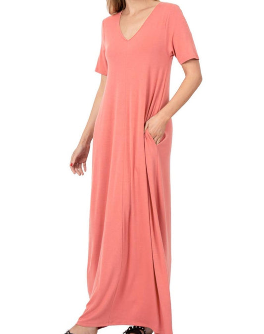 CF Plus Size Maxi Dress